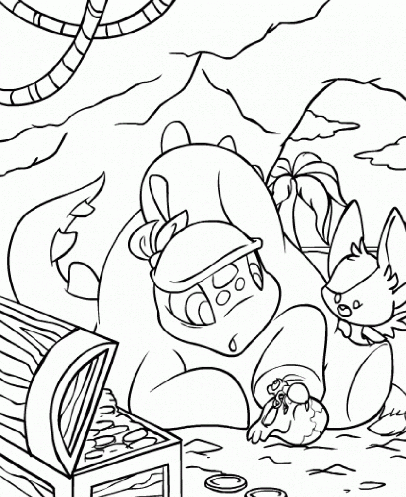 Neopets Coloring Pages