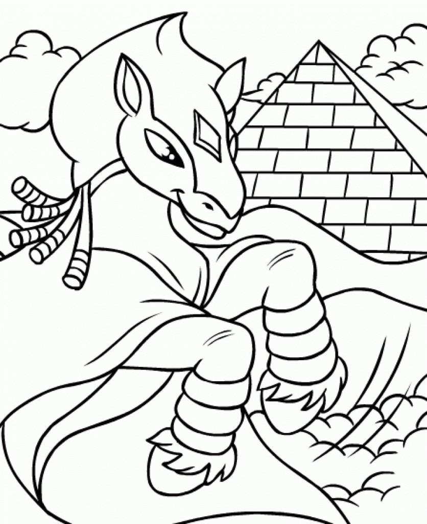 Neopets Coloring Pages Free Printable