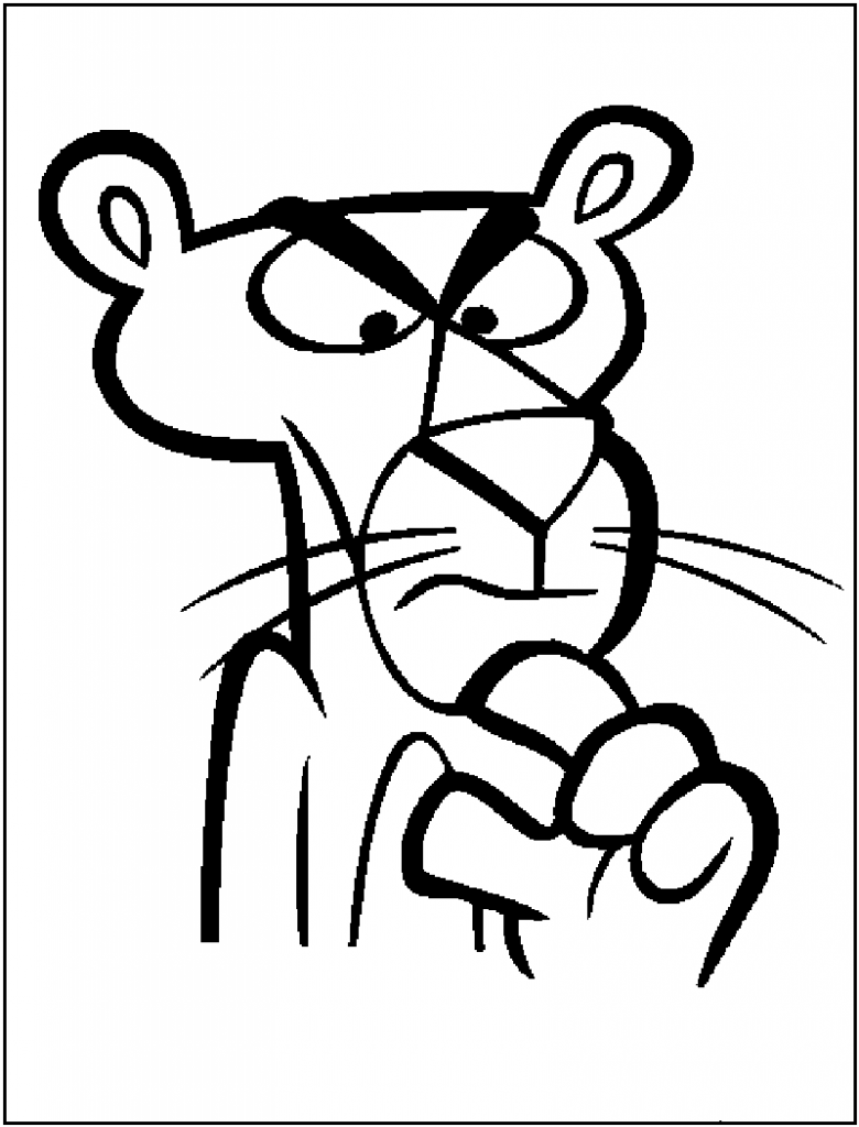 Download Free Printable Pink Panther Coloring Pages For Kids