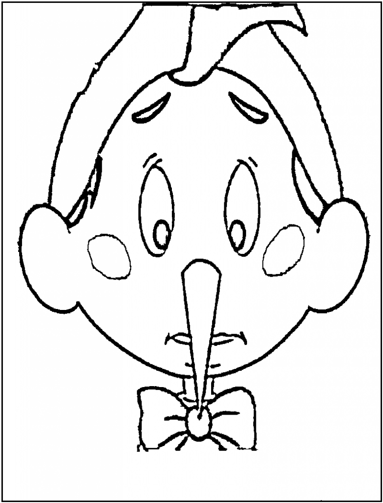 Pinocchio Coloring Page