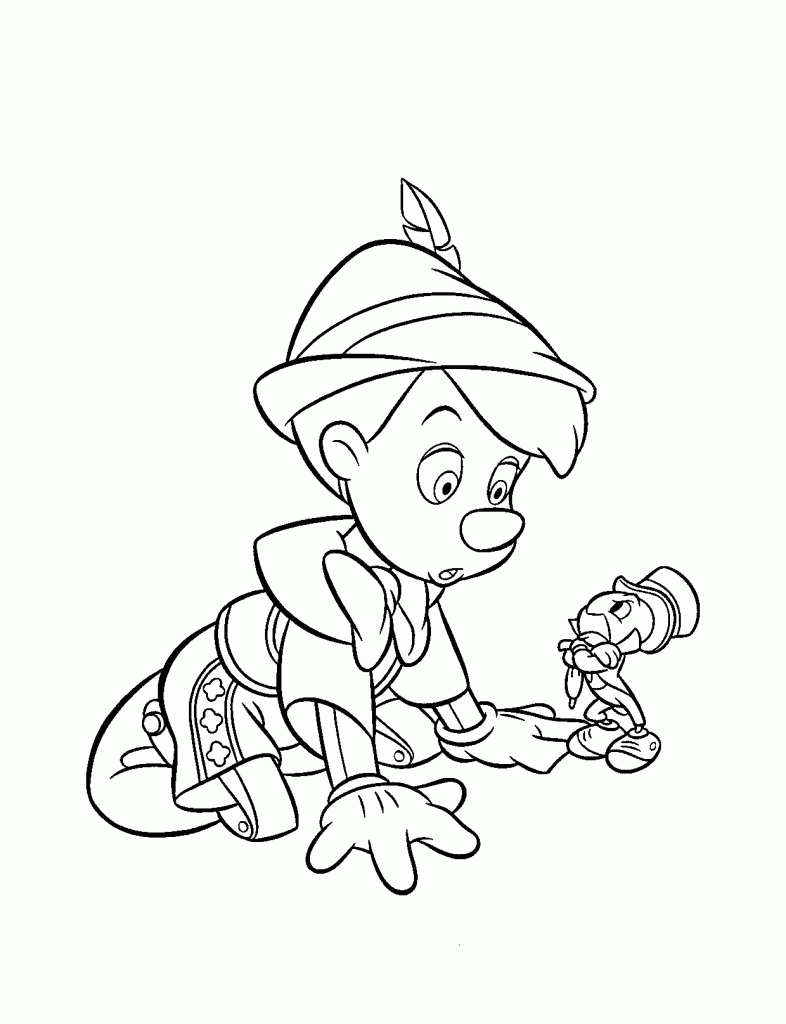 Pinocchio Coloring Pages For Kids