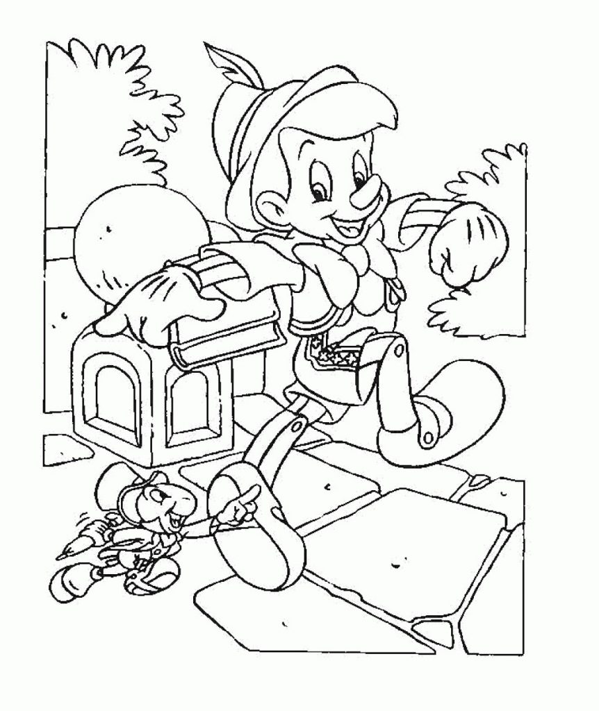 Free Printable Pinocchio Coloring Pages For Kids