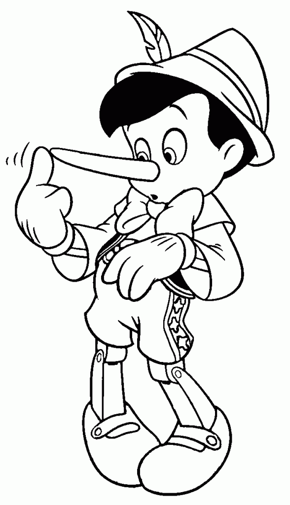 Pinocchio Coloring Pages Pictures
