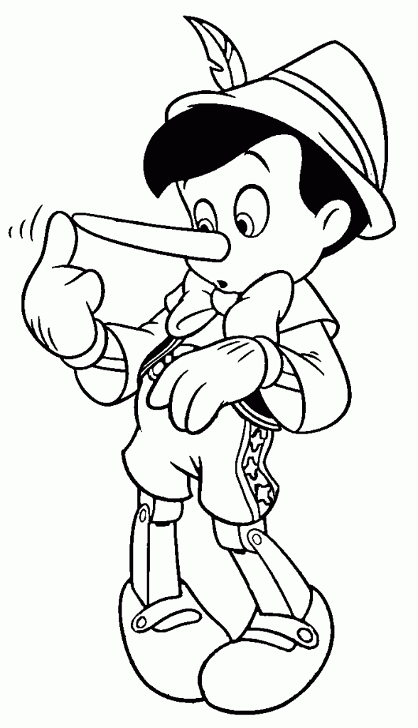 Free Printable Pinocchio Coloring Pages For Kids