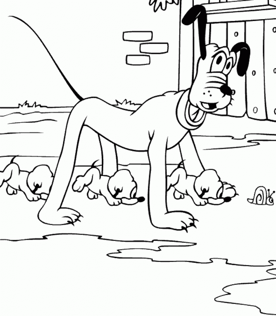 Pluto Coloring Pages Printable