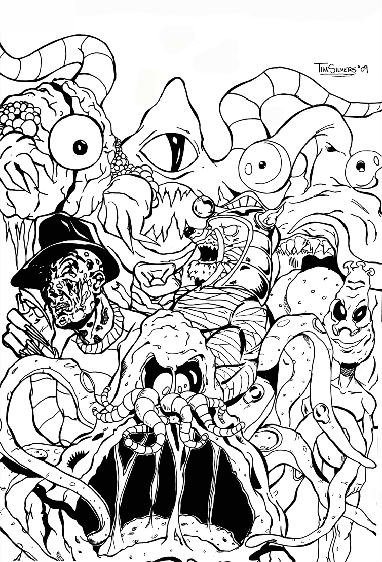 ghostbusters coloring printable drawing slimer gremlins colouring ghostbuster sci fi sheets library getdrawings popular