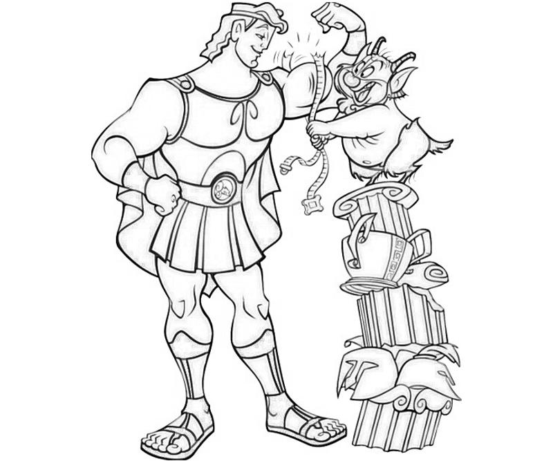 Download Free Printable Hercules Coloring Pages For Kids