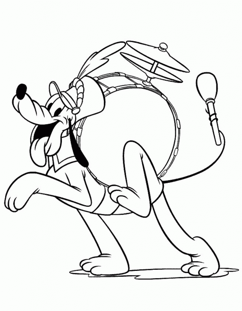 Printable Pluto Coloring Pages