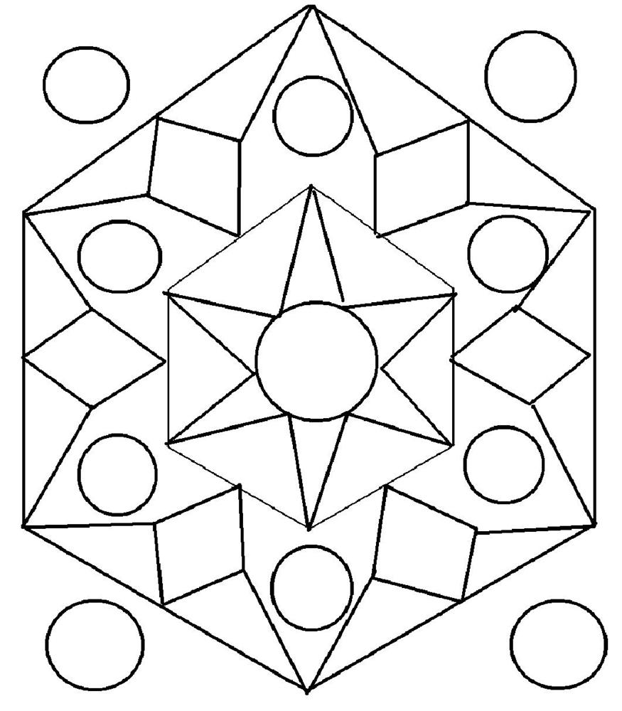 Free Printable Rangoli Coloring Pages For Kids