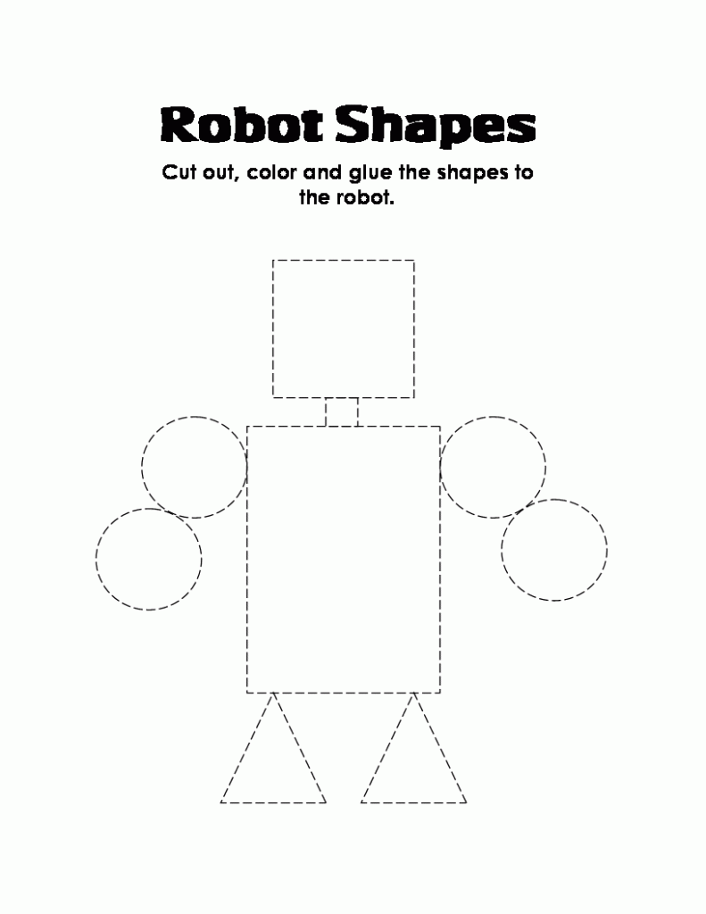 Shapes Coloring Pages Pictures