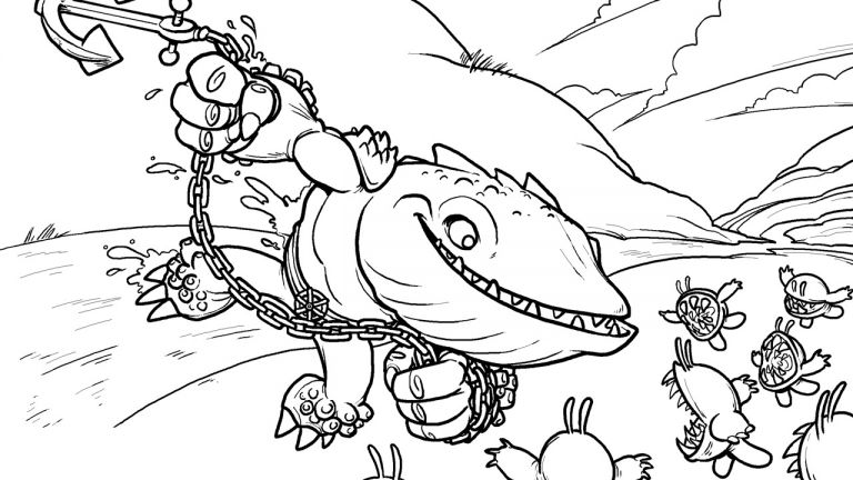 Free Printable Skylander Giants Coloring Pages For Kids