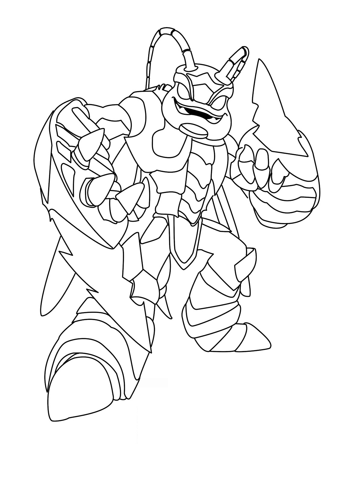 Skylanders Imaginators Coloring Page