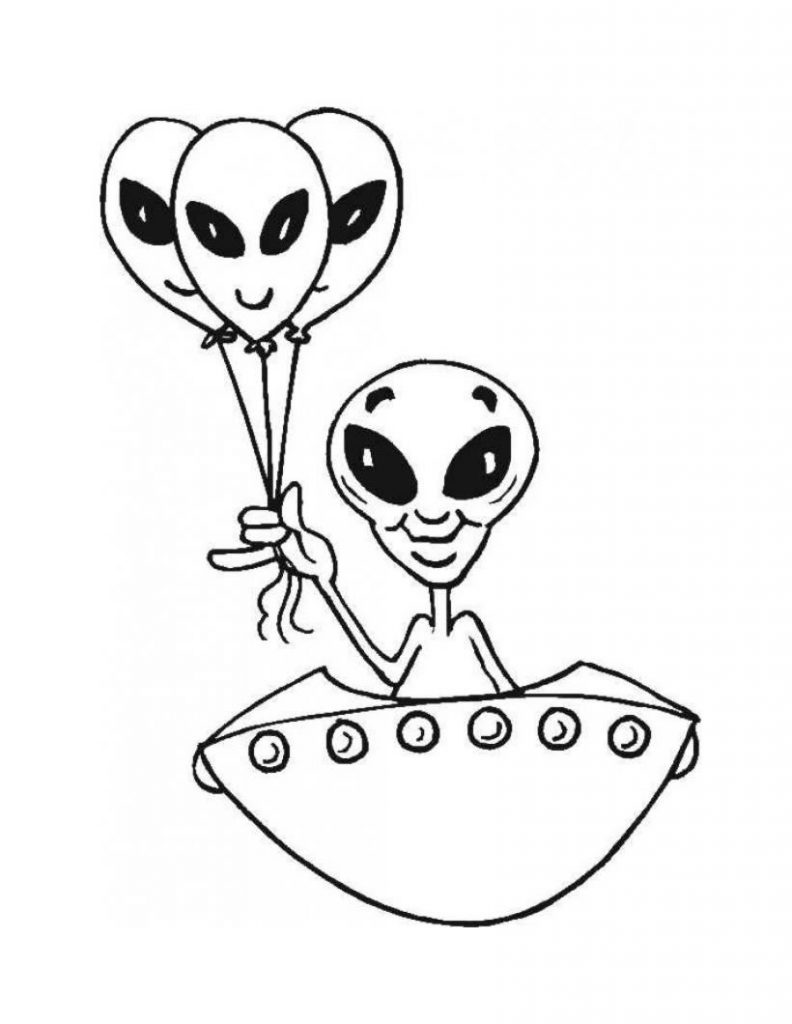 Spaceship Coloring Pages