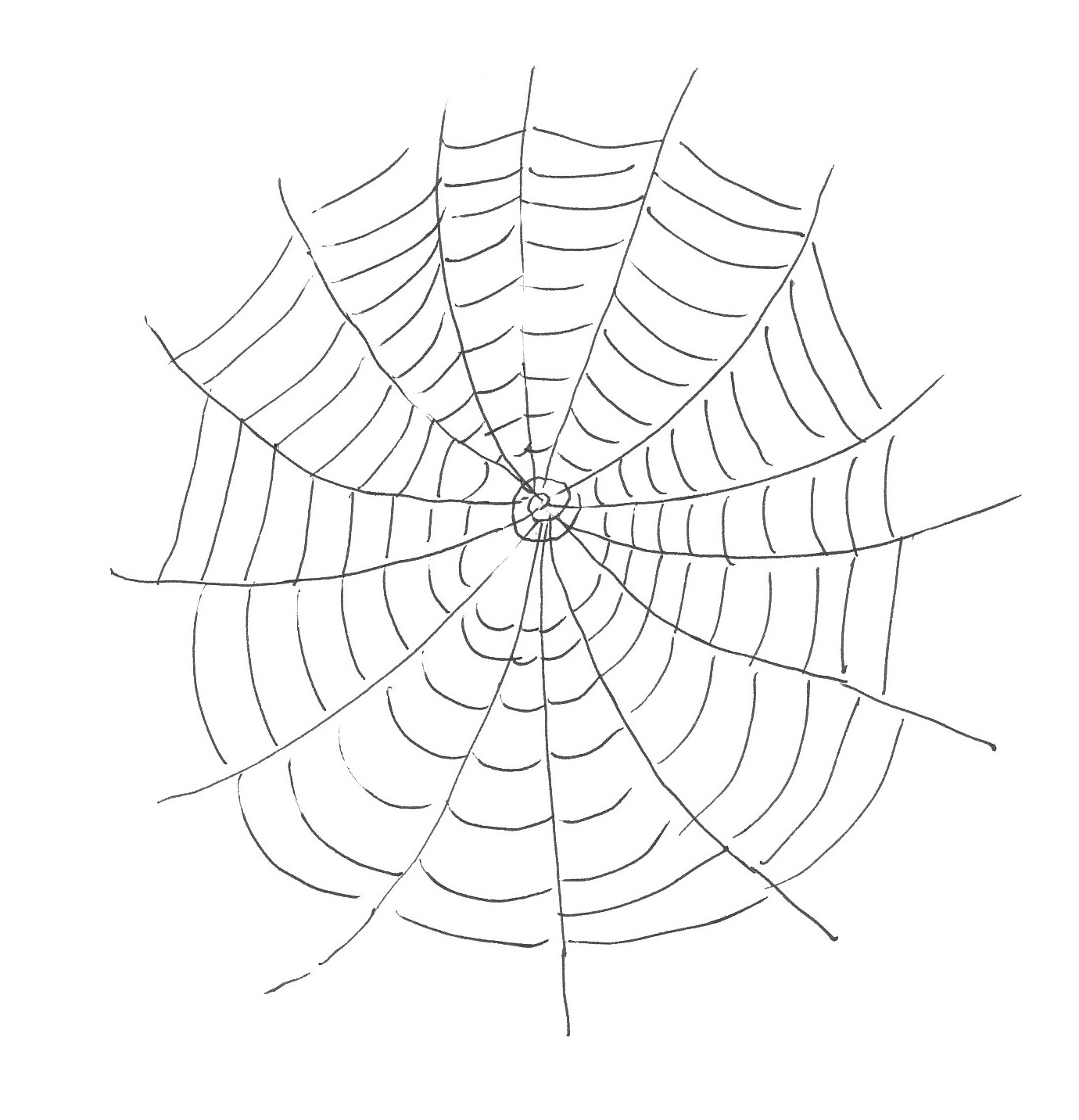 Spider Web Coloring Pages Printable