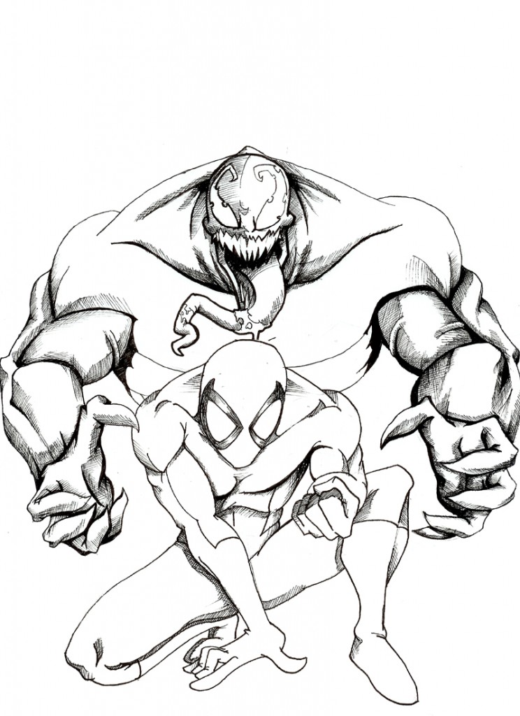 Venom Coloring Pages 3