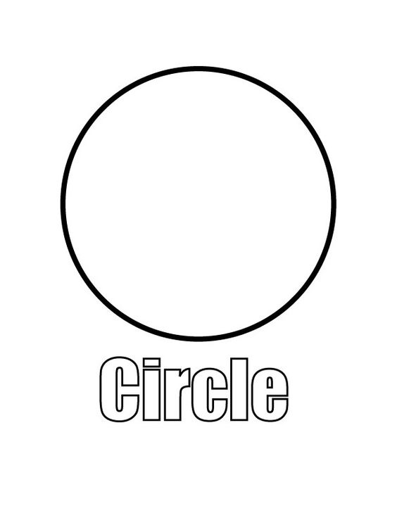 Circle Coloring Page