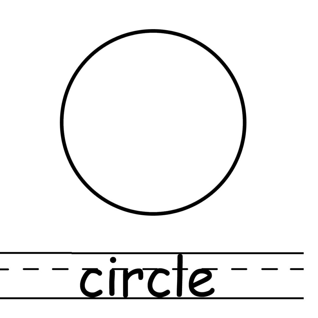 Circle Coloring Sheet