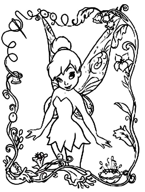 free printable disney fairies coloring pages for kids