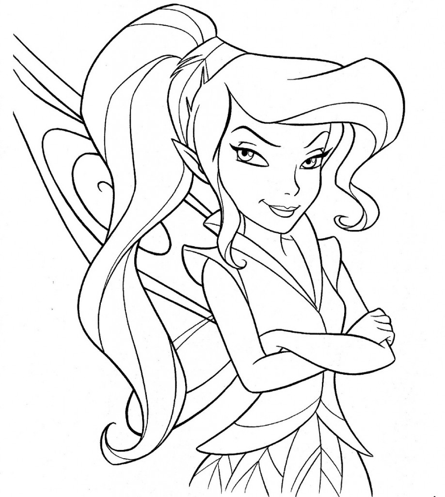 Disney Fairies Coloring Pages To Print