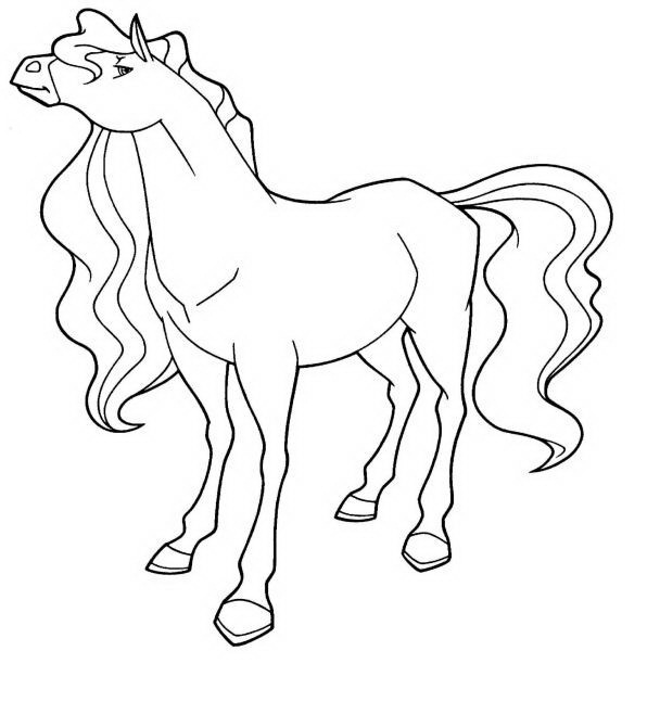 Free Horseland Coloring Pages