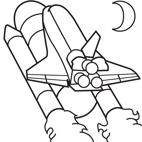 Get Rocket Coloring Sheet Images