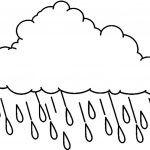 Raincloud Coloring Page