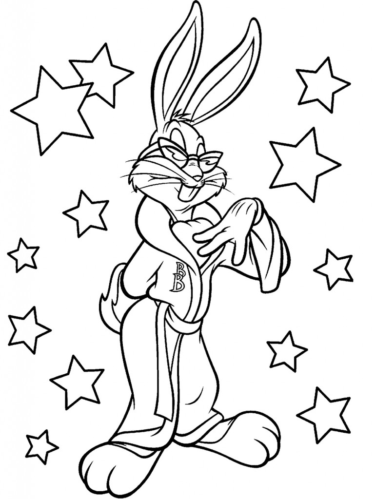 Download Free Printable Bugs Bunny Coloring Pages For Kids