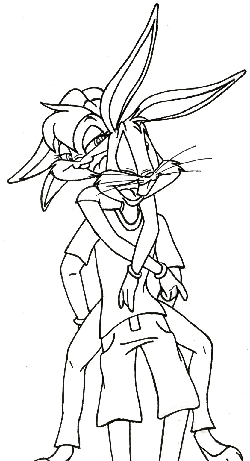 Free Printable Bugs Bunny Coloring Pages Printable Templates