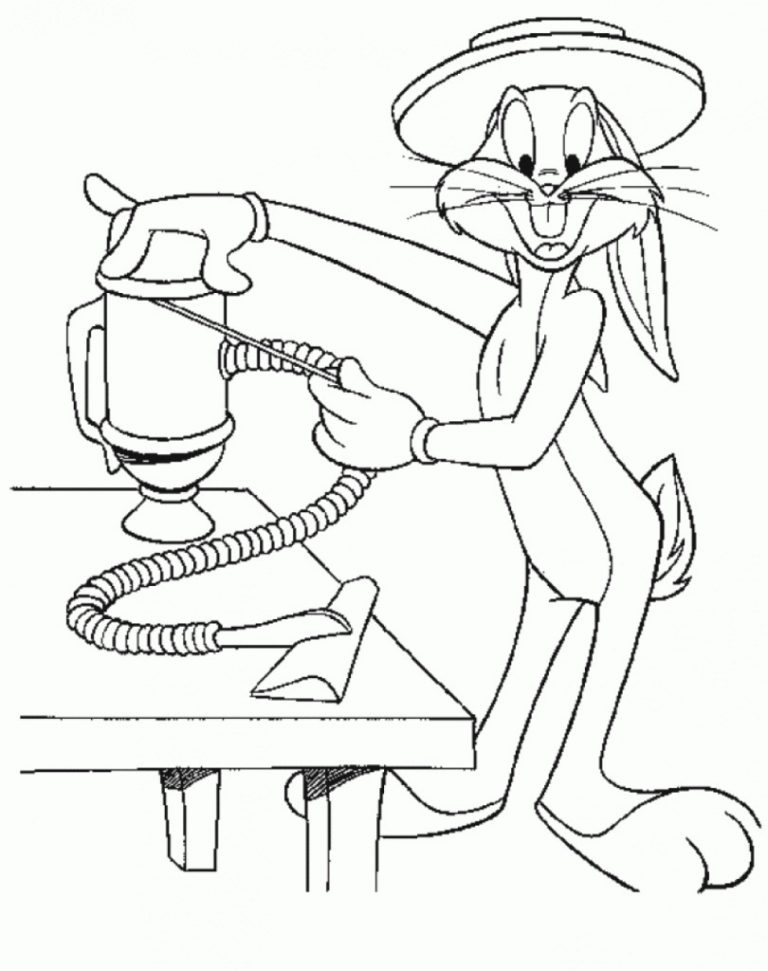 Free Printable Bugs Bunny Coloring Pages For Kids