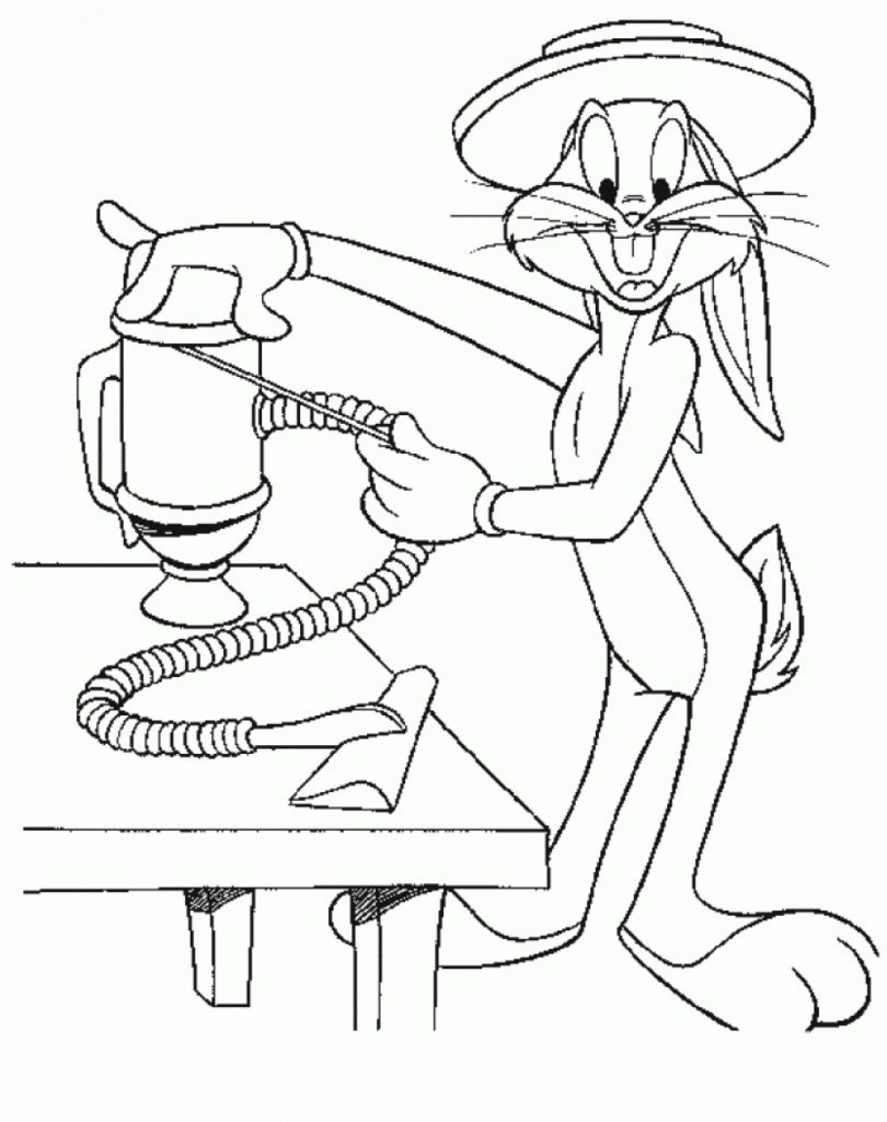 free printable bugs bunny coloring pages for kids