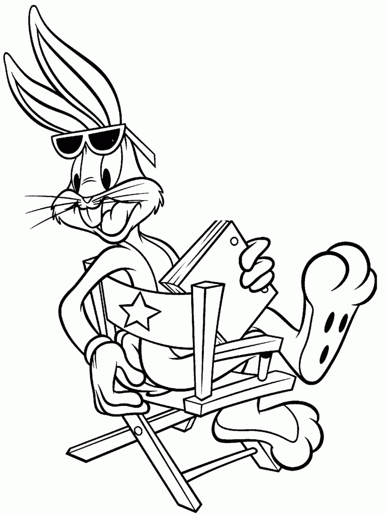 Coloring Pages of Bugs Bunny