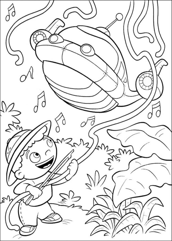 Coloring Pages of Little Einsteins