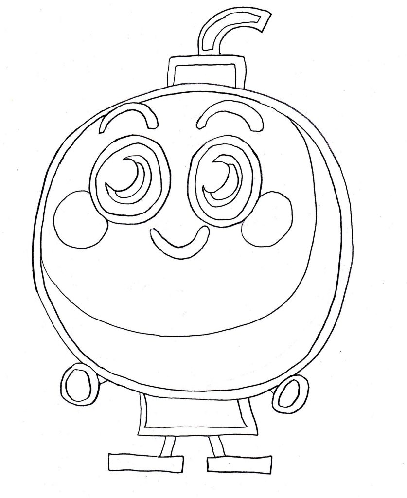 Coloring Pages of Moshi Monster