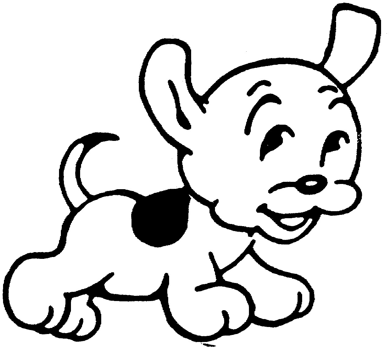 Coloring Pages of Puppies
