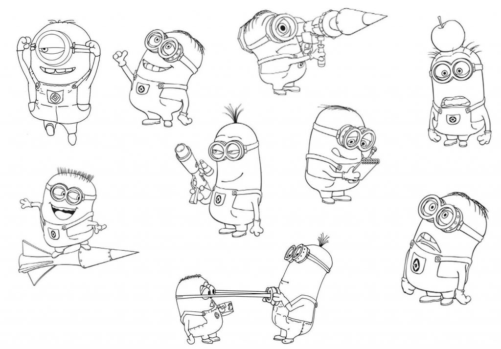 Despicable Me Coloring Pages