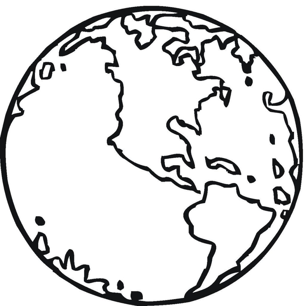 Earth Coloring Pages To Print