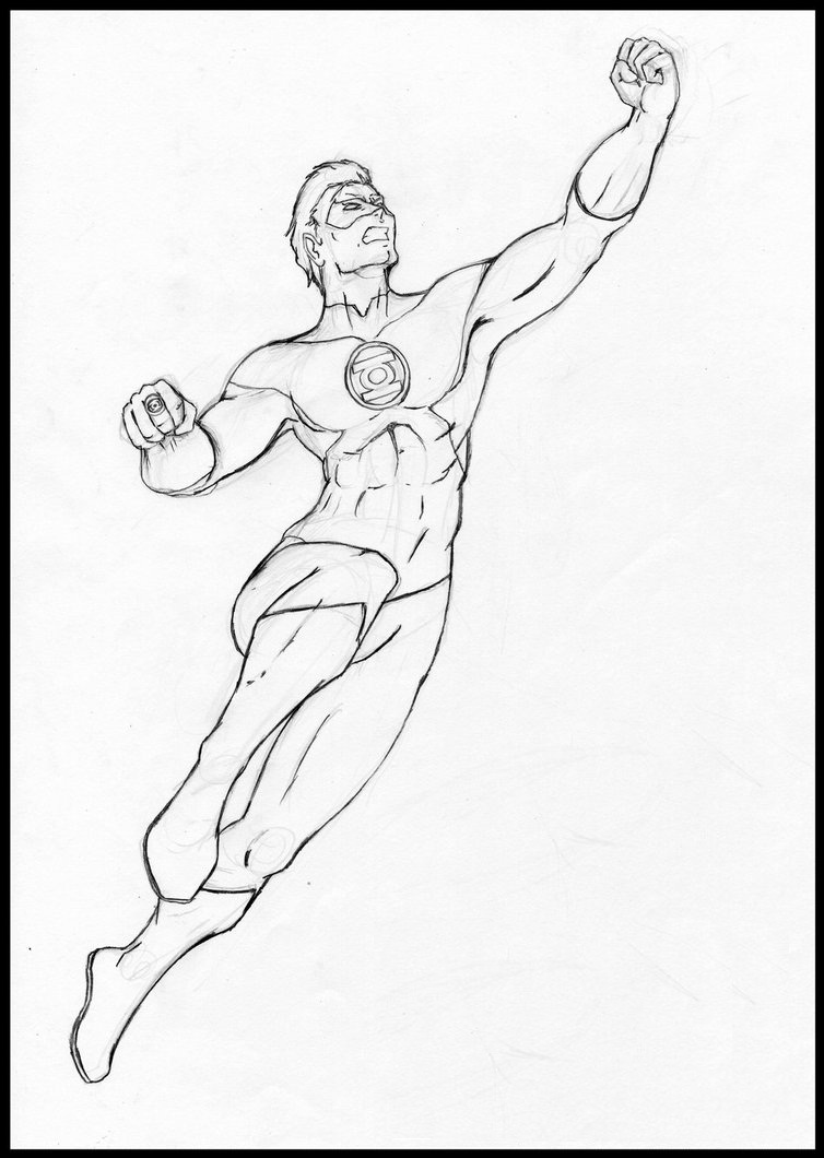 Free Printable Green Lantern Coloring Pages For Kids Free Printable Green Lantern Coloring Pages For Kids