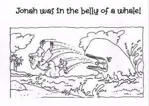 free printable jonah and the whale coloring pages for kids