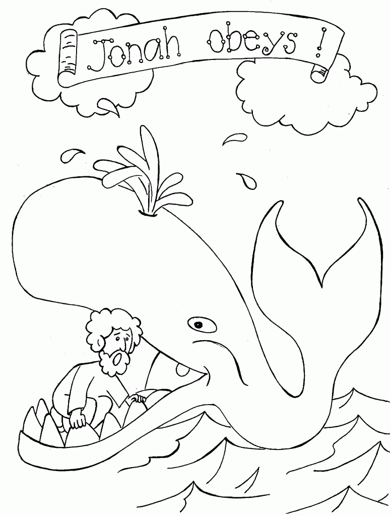 Free Printable Jonah And The Whale Coloring Pages For Kids Free Printable Jonah And The Whale Coloring Pages For Kids