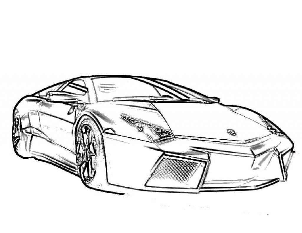 Lamborghini Coloring Pages