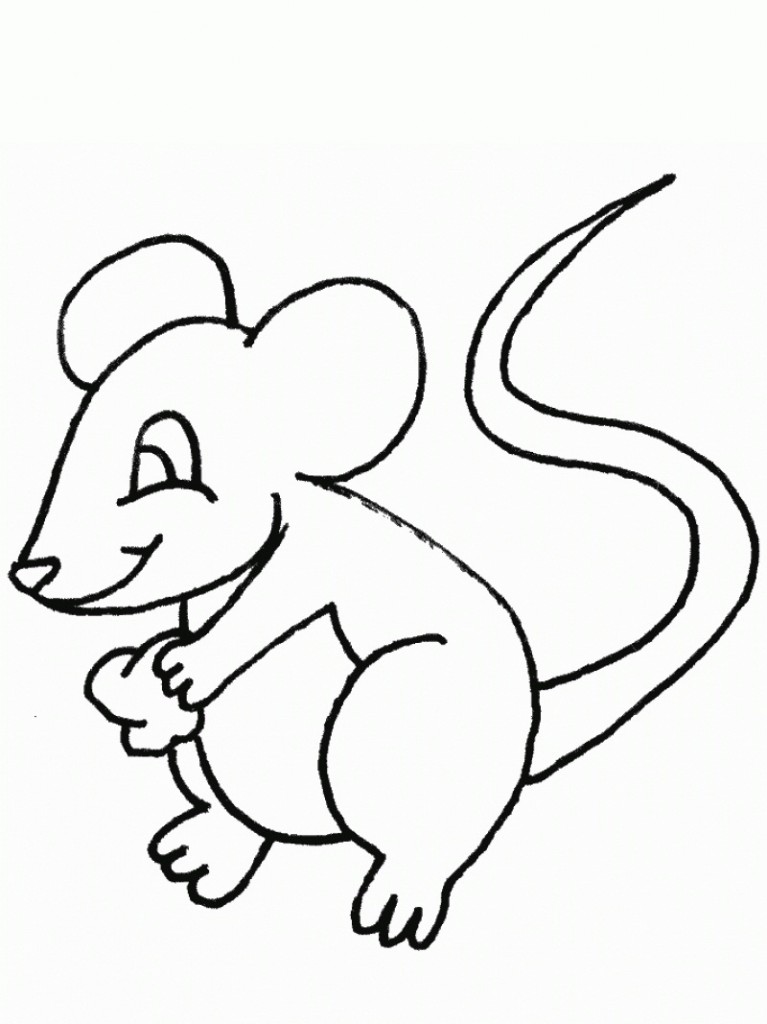 Mouse Coloring Pages Printable