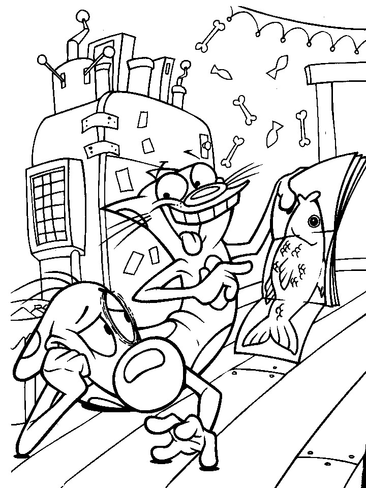 Nickelodeon Coloring Pages For Kids