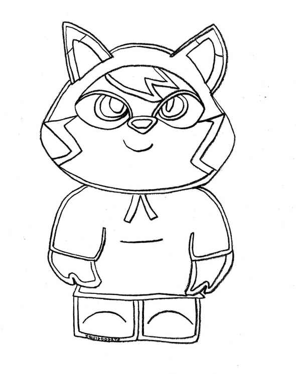 Printable Moshi Monster Coloring Pages