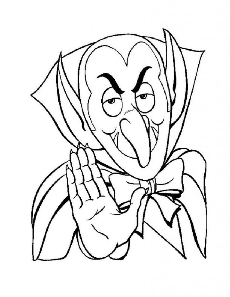 Vampire Coloring Pages