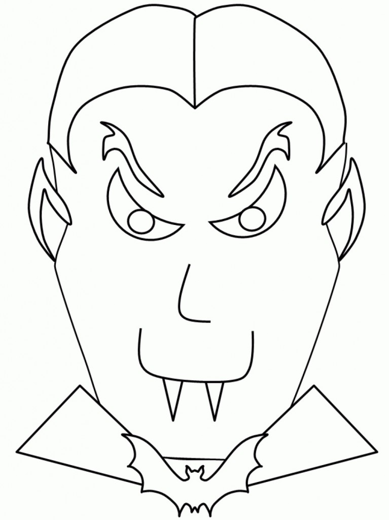 Vampire Coloring Pages Printable
