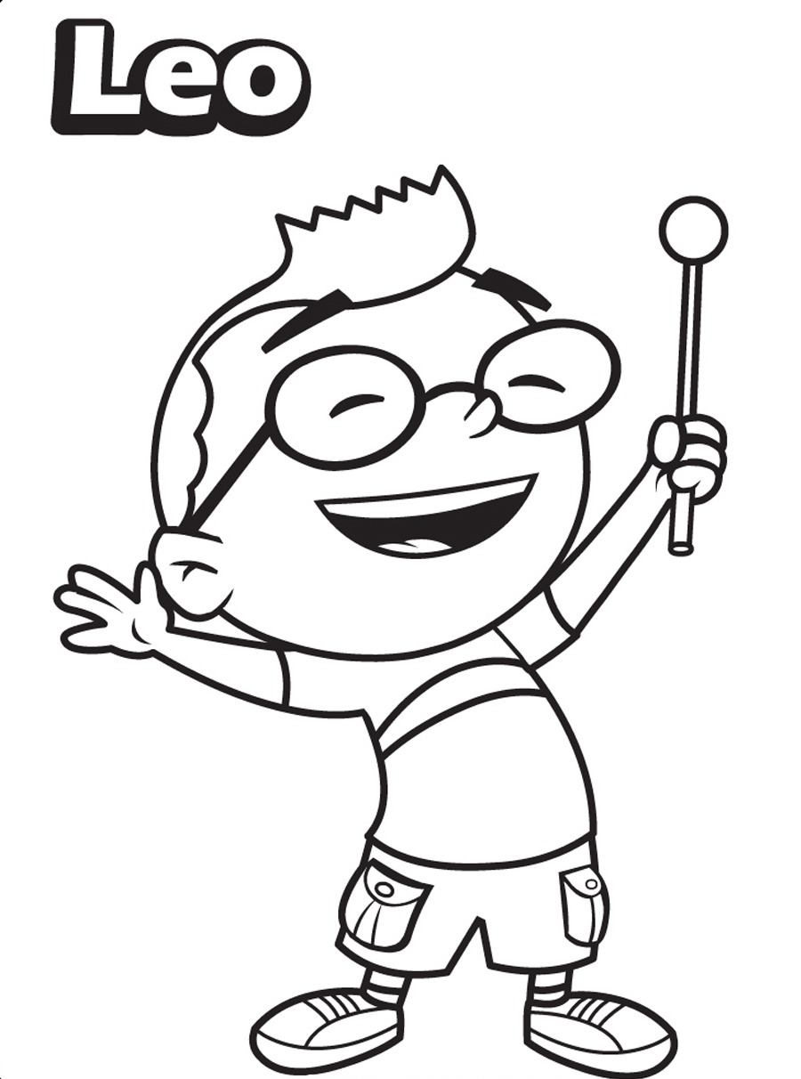Download Free Printable Little Einsteins Coloring Pages. Get ready to learn!