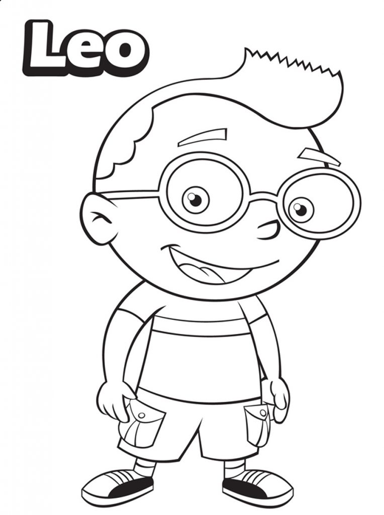 Little Einsteins Coloring Pages - Leo
