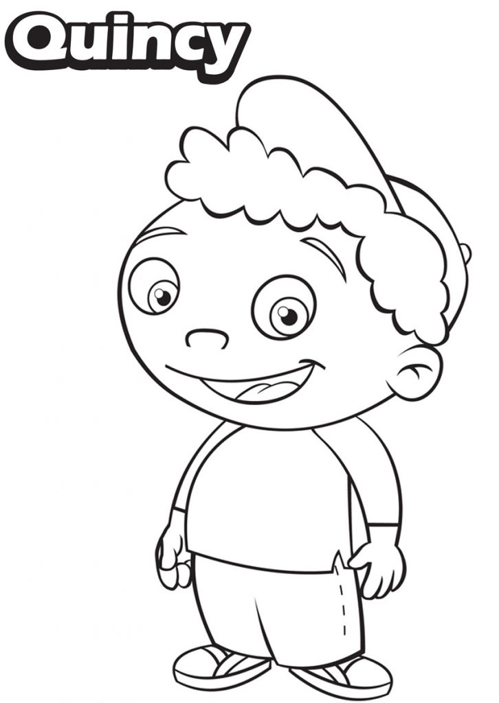 Little Einsteins Coloring Pages - Quincy