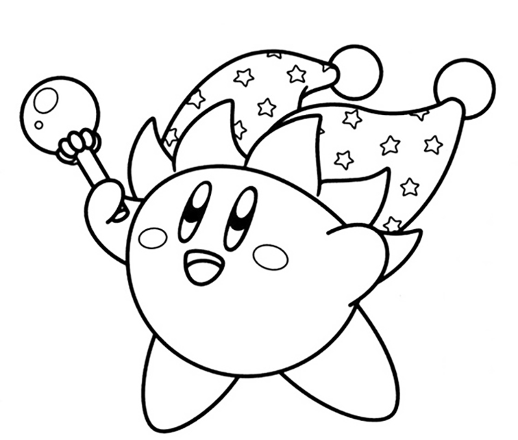 Mardi Gras Pokemon Coloring Page