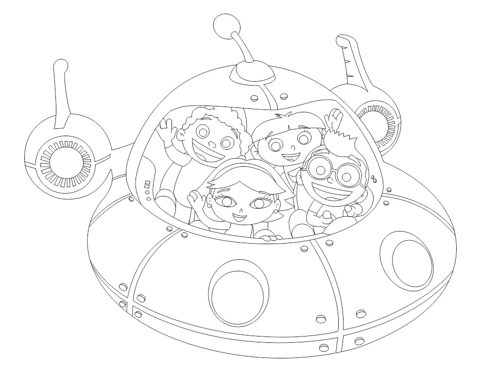 Print Free Little Einsteins Coloring Page